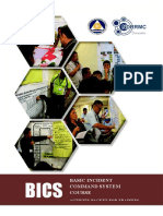 Basic Incident Command System Course: Activity Packet For Trainees
