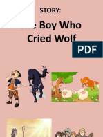 Story:: The Boy Who Cried Wolf