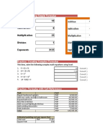 03 - 2 MS Excel - Activity Sheet