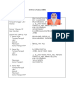 Format Biodata Mhs MARISASANTI PUTRI