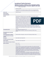 Computational Particle Mechanics