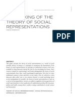 Marková, I. The Making of The Theory of Social Representations