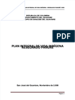 Plan Integral de Vida Indígena - Resguardo Panuré 2008