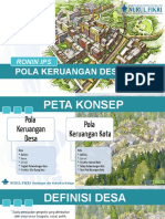 TF13 - Geografi - RONIN - IPS - Smt1 - PPT - Pola Keruangan Desa Kota