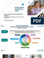 Gambaran Program Kerja Sama Pemeirntah RI-UNICEF 2021-2025 - Dir. KGM, Bappenas