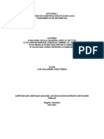 Aplicaciones de las desigualdades y funciones matemáticas