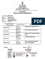 DepEd Zamboanga del Norte teacher's daily log and accomplishments