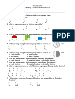 Fourth Quarter - MAstery Test 1