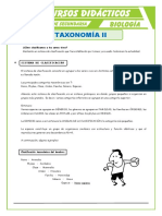 Taller Taxonomia - SEXTO