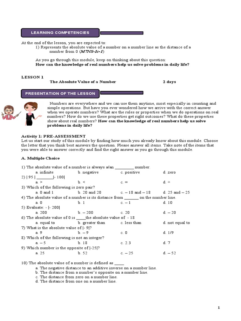 How Can The Knowledge of Real Numbers Help Us Solve Problems in Daily ...