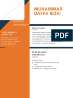 Profil Pribadi Muhammad Daffa Rizki