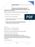 Autoevaluacion U V - Procedimientos de Auditoria - Preguntas y Respuestas