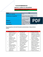 Plan de Emergencias