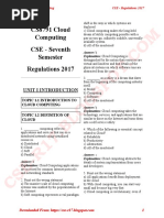 CS8791 Cloud Computing