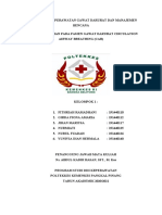 Mata Kuliah Keperawatan Gawat Darurat Dan Manajemen Bencana