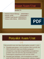 Pemeriksaan Asam Urat_Kelas a & B_Semester 3