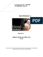 Blood Transfusion Module