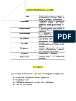 Dimensiones de Calidad