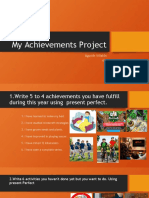 My Achievements Project: Agustín Villalón 4ºB