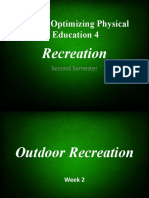 Health Optimizing Physical Education 4: Recreation