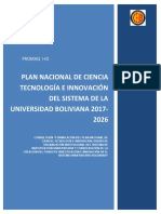 Plan Nacional de Ciencia y Tecnologia Sub
