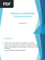 Wireless and Mobile Communication