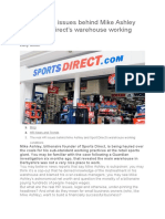 The Real HR Issues Behind Mike Ashley and Sport Direct
