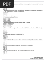 Perimeter & Area (Class7)