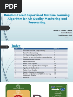 Random Forest Algorithm