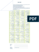 DISC Test Form