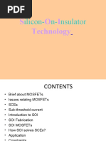 Silicon On Insulator Technology