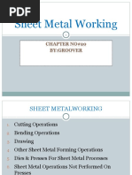 Ch#20 SHEET METAL WORKING