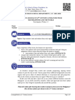 Saint Paul's School of Ormoc Foundation, Inc.: Lesson Lesson 1 Lesson 1