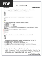 Test – Data Handling (class6)