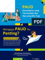 02 - Materi 2 - Bimtek Pokja Bunda PAUD - PAUD Sebagai Kesempatan Yang Tak Kembali