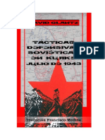 Glantz David M. - Tácticas Defensivas Soviéticas en Kursk - Julio de 1943