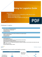 PM 10 Solutions - Logistics - Logistics with Process Mining Guide- QPR ppt