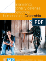 IAP Acompañamiento internacional y la defensa de los derechos humanos en Colombia