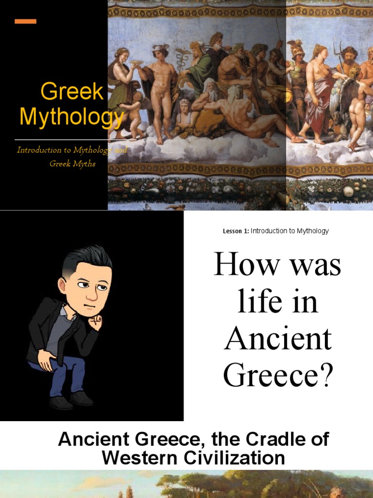 Lesson 1 - Introduction To Mythology | PDF | Greek Mythology | Creation ...