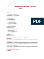 Class 8 - Science Chapter 2 Microoganism