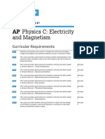 AP Physics C Electricity and Magnetism Sample Syllabus 1