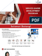 Service Leader Development Program: Agustus 2021
