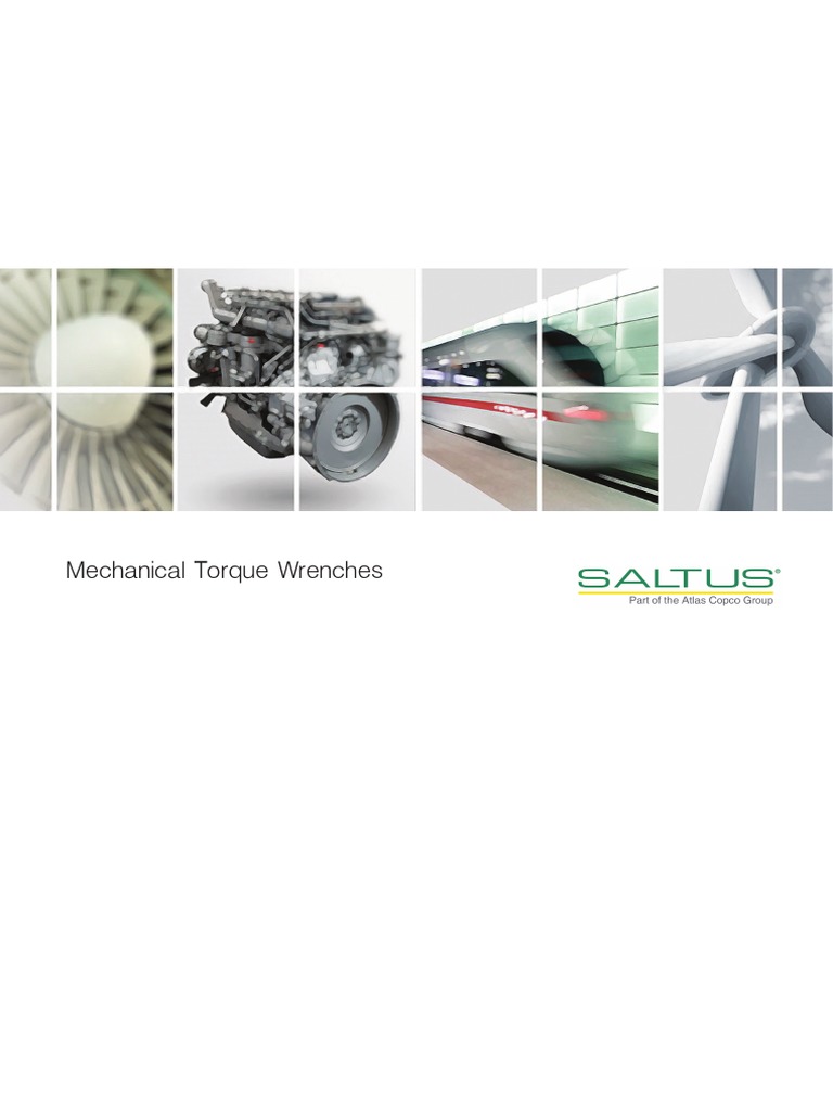 Mechanical Torque Wrenches Saltus PDF Manufactured Goods Tools
