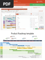 Product Roadmap PowerPoint Template