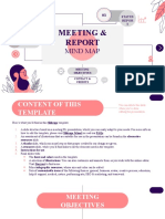 Meeting and Report Mind Map _ by Slidesgo