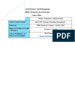 Course Plan