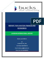 Report For Aviation Finance and Economics