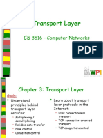 Transport Layer: 3516 - Computer Networks