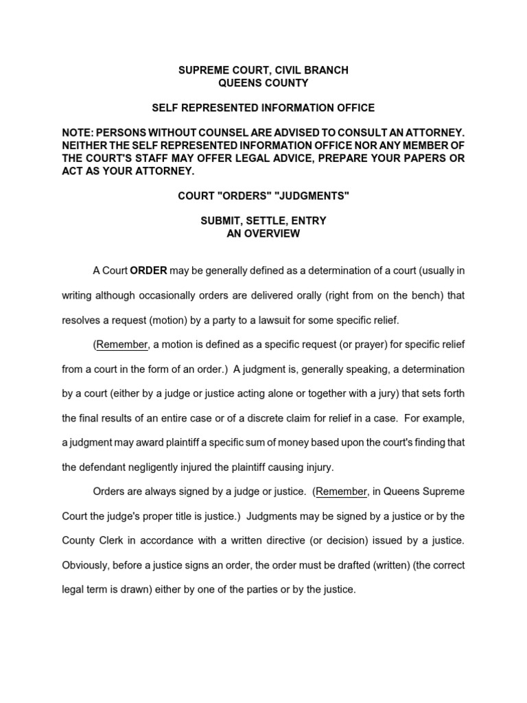 Court Orders PDF Lawsuit Judgment (Law)