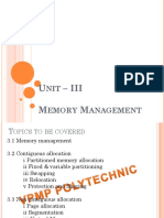 Memory Management Techniques